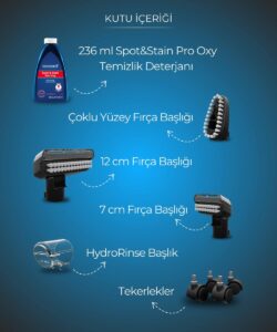 Bissell SpotClean HydroSteam Pro - Smacchiatori d'acqua, B3700N - Image 3