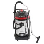 Aspirapolvere Industriale 80L Wet&Dry 3000W, Motore Triplo, Acciaio Inox, 4 Accessori, 3 Sacchetti, Tubo 1.5m, Cavo 9m, Filtro in Tessuto per Pulizia Professionale - Image 2