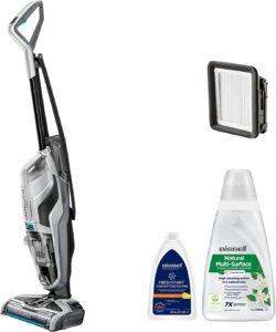 Bissell CrossWave C3 Pro, Aspirapolvere Con Filo, Aspira, Lava & Asciugare, Scopa Elettrica, Potente Estrazione di Sporco Umido e Secco, Lavapavimenti 3-in-1, Pulizia per Più Superfic, 3555N