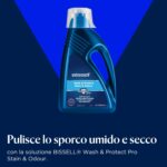 BISSELL Revolution HydroSteam, Lavatappeti con tecnologia HydroSteam, Lava tappezzeria rimuove Macchie Ostinate, Pulitore a vapore per Tappeti e Tappezzeria, Con Cavo, Potente motore 1300W, 3670N - Image 7