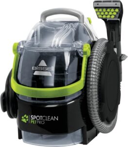 BISSELL 15585 SpotClean Pet Pro portatile, nero/verde, 750 W, 84 decibel + accessorio per la pulizia delle macchie cattura macchie per tutti i pulitori per macchie e tappeti Bissell - Image 2
