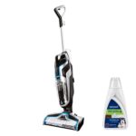 BISSELL CrossWave Pet Pro | Aspirapolvere/Lavando/Asciugatrice | 3 In 1 Per Animali Domestici | Ideale Per Tappeti, Piastrelle & Pavimenti In Legno | Formula Inclusa | 74dB | Nero/Titanio/Blu | 2225N