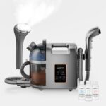 Uwant B200 - Dispositivo di pulizia per tappezzeria, 1900 W, con funzione di pulizia a vapore, adatto per tappeti, divani, tende e vestiti, volume del suono: 74 dB, potenza di aspirazione: 12000 Pa