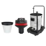 Aspirapolvere Industriale 80L Wet&Dry 3000W, Motore Triplo, Acciaio Inox, 4 Accessori, 3 Sacchetti, Tubo 1.5m, Cavo 9m, Filtro in Tessuto per Pulizia Professionale - Image 5