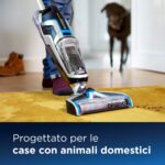 BISSELL CrossWave Pet Pro | Aspirapolvere/Lavando/Asciugatrice | 3 In 1 Per Animali Domestici | Ideale Per Tappeti, Piastrelle & Pavimenti In Legno | Formula Inclusa | 74dB | Nero/Titanio/Blu | 2225N - Image 3