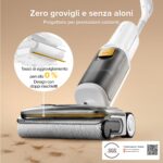 roborock F25 GT Gen2 Set Aspirapolvere e Lavapavimenti Senza Fili, Pulizia Completa 20 kPa, Autopulizia ad Alta Temperatura fino a 90 °C, Inclinazione 180°, Pulizia a Doppio Bordo per Pavimenti - Image 5