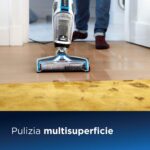 BISSELL CrossWave Pet Pro | Aspirapolvere/Lavando/Asciugatrice | 3 In 1 Per Animali Domestici | Ideale Per Tappeti, Piastrelle & Pavimenti In Legno | Formula Inclusa | 74dB | Nero/Titanio/Blu | 2225N - Image 5