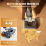 roborock F25 GT Gen2 Set Aspirapolvere e Lavapavimenti Senza Fili, Pulizia Completa 20 kPa, Autopulizia ad Alta Temperatura fino a 90 °C, Inclinazione 180°, Pulizia a Doppio Bordo per Pavimenti - Image 8