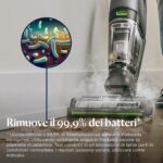 Bissell CrossWave HydroSteam PET, Aspirapolvere Con Filo, Aspira, Lava & Asciugare, Con Modalità a Vapore, Lavapavimenti Potente, Ideale per chi ha Animali Domestici, Pulizia per Più Superfic, 3517N - Image 3