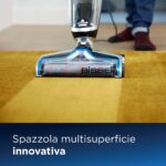 BISSELL CrossWave Pet Pro | Aspirapolvere/Lavando/Asciugatrice | 3 In 1 Per Animali Domestici | Ideale Per Tappeti, Piastrelle & Pavimenti In Legno | Formula Inclusa | 74dB | Nero/Titanio/Blu | 2225N - Image 2