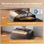 roborock F25 GT Gen2 Set Aspirapolvere e Lavapavimenti Senza Fili, Pulizia Completa 20 kPa, Autopulizia ad Alta Temperatura fino a 90 °C, Inclinazione 180°, Pulizia a Doppio Bordo per Pavimenti - Image 7