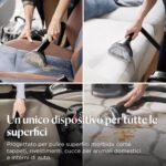 BISSELL SpotClean Auto Pro Select, pulitore per tappeti, smacchiatore portatile da 750 W, pulitore per rivestimenti per rimuovere versamenti e sporco di animali domestici, 3730N - Image 4