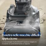 BISSELL Revolution HydroSteam, Lavatappeti con tecnologia HydroSteam, Lava tappezzeria rimuove Macchie Ostinate, Pulitore a vapore per Tappeti e Tappezzeria, Con Cavo, Potente motore 1300W, 3670N - Image 4