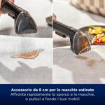 BISSELL® PowerWash Pet, Lavatappeti, Lava tappezzeria ideale per i proprietari di animali domestici, Lava divano, Pulitore Multisuperficie, Potente Motore da 600 W, Leggero, Con cavo, 3878N - Image 6