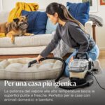BISSELL SpotClean HydroSteam, Lavatappeti, Pulitore a Vapore con Tecnologia HydroSteam, Lava Tappezzeria per Tappeti, Auto, Divani, Moquette, Materassi e Altro, Potente Motore da 1000W, 3689N - Image 4