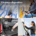 BISSELL SpotClean HydroSteam, Lavatappeti, Pulitore a Vapore con Tecnologia HydroSteam, Lava Tappezzeria per Tappeti, Auto, Divani, Moquette, Materassi e Altro, Potente Motore da 1000W, 3689N - Image 5