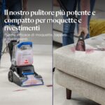 BISSELL PowerWash Compact Pet, Lavatappeti e Lava tappezzeria, Compatto per Macchie di Animali e Odori, Pulitore Multisuperficie, Tubo e Accessori Rimovibili, 600W, Portatile, con Cavo, 4058N - Image 2