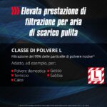 Einhell Aspirasolidi e liquidi TE-VC 2340 SACL (1.500 W, 225 mbar, raggio d'azione 9 m, filtro plissettato HEPA incl. sist. pulizia filtro, 40 L, classe di prot. polvere L, presa autom. da 1.900 W) - Image 3